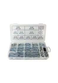 Resim 1145 Parça M3 Ysb Vida+Somun+Fiberli Somun+Pul+Tırtıklı Pul Seti 
