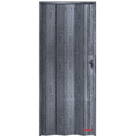 Resim Penguen Akordiyon Kapı Antrasit Renk En 73-87 Cm Arası Boy 220 Cm 