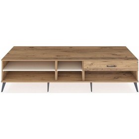 Resim Kronos Tv Ünitesi 2 Raflı Tek Çekmeceli 220x59x51 Çam-aytaşı/çam Aytası/atlas Çam - Atlas Çam 