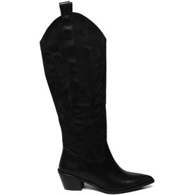 Resim Bestello Bağcıksız Neolit Taban Western Çizme 281-230-W Kadın Çizme 