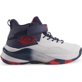 Resim Lotto Superıor B Ps Beyaz-lacivert Erkek Çocuk Basketbol Ayakkabı Beyaz 