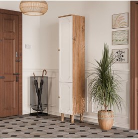 Resim 5093 Roma 2 Sağ Kapaklı Membran Raflı Bohem Portmanto Atlantik 