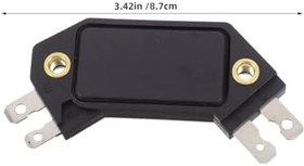 Resim VALICLUD 2 Adet Ateşleme Ünitesi: Otomobil ve Kamyon Ateşleme Sistemleri İçin Otomotiv Motor Modülü Ünitesi, 1974-1987/1974-1980 / Checker 1975-1976 ile Uyumlu 