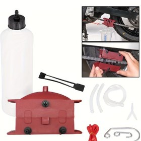 Resim Motosiklet Zincir Temizleme Kiti Motosiklet Zincir Diş Temizleme Aracı Yağlama Cihazı Yağlama Aksesuarları 