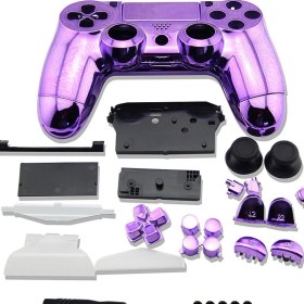 Resim Feza Sony Ps4 V1 Ful Set Kol Kasası Mor 