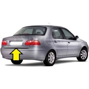 Resim Albea Bagaj Alt Cıtası Krom 2002 2003 2004 2005 2006 2007 2008 