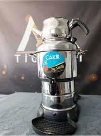 Resim Genel Markalar Seçil 50 Bardak Paslanmaz Çelik Elektrikli Semaver – Termostatlı, Enerji Tasarruflu Çay Kazanı 