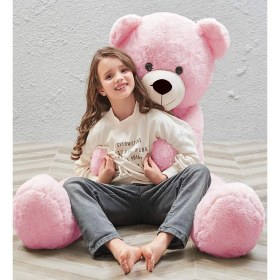 Resim Sole 130 cm Papyonlu Dev Boy Peluş Ayı 