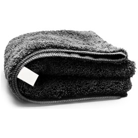 Resim Mikrofiber Ultra Kalın Oto Kurulama Bezi 50X70 Cm 440 Gsm-Gri 