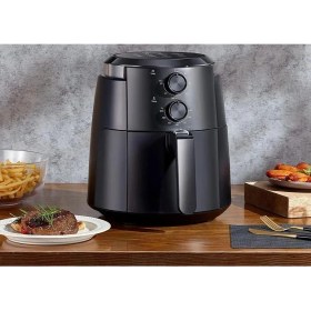 Resim Midea MF-TN35A2 Yağsız Air freyer Fritöz 3,5 lt Siyah, Yıkanabilir Çelik Hazneli,8 Farklı Program 