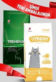 Resim Trendline Tavuklu Kedi Maması 1 kg (2 paketi) 