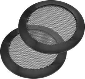Resim Beatifufu 6 İnç Araba Hoparlör Izgarası Kapağı Subwoofer Evrensel Uyum Için Şık Tasarım 