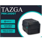 Resim Tazga Prn 2406T Usb/Seri/Eth Barkod Yazıcı Termal Transfer Tazga