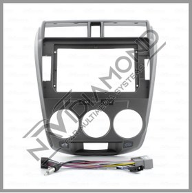 Resim NAVİDİAMOND ÖZER ELEKTRONİK HONDA CITY MANUEL 2009-2011 ANDROID TEYP ÇERÇEVE (10 INCH) - SOKET 
