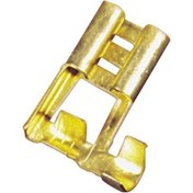 Resim Sf1D Mini Eğri Dişi Terminal - (90º Bağlantı) 4.8Mm - 50 Adet 