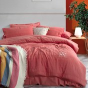 Resim Sarev Mood Comfort Candy Pembe Tek Kişilik Nevresim Takımı 