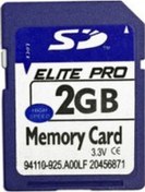 Resim 2 Gb Sd Hafıza Kartı Fotograf Makinaları İçin 2 Gb Elite Pro Sd Hafıza Kartı 