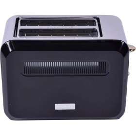 Resim Berghoff Gem Titan 2 Dilim Ekmek Kızartma Makinesi – 980 W, Paslanmaz Çelik Gövde | Siyah Gümüş 