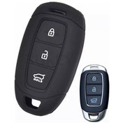 Resim Hyundai Kona I30 Solaris Elantra Silikon Anahtar Koruma Kılıf Ana 