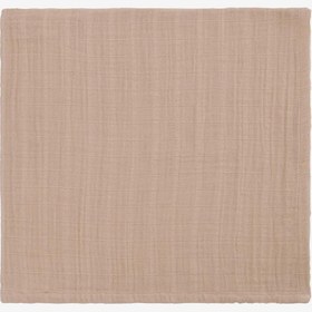 Resim Muslin Bebek Örtüsü Bej - Bej / 100x100 
