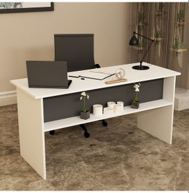 Resim KALENDER DEKOR MERKÜR-1 OFİS BÜRO MASASI TAKIMI MRK14 