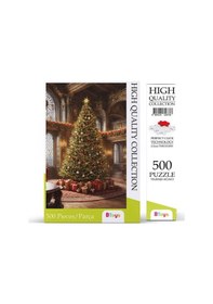 Resim Btoys 500 Parça Puzzle Yılbaşı Ağacı 9030 