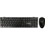 Resim Xaser KM-881 Siyah USB Combo Q Standart Kablolu Klavye + Mouse Set 