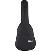 Resim Solid Case Akustik Gitar Gigbag (Siyah) 
