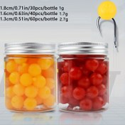Resim Yaban Balıkçılığı için Yüzen Su Boncuklu Balıkçılık Şamandırası, Büyük Yüzerlik Anti-Substrat Balıkçılık Boncukları, Herring, Karp, Kuru Karp ve Çim Karpı için Büyük Balık Yemi 