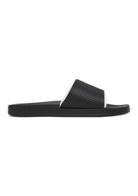 Resim Calvin Klein Calvın Kleın Erkek Terlik Ym0ym01234-0gm Siyah 