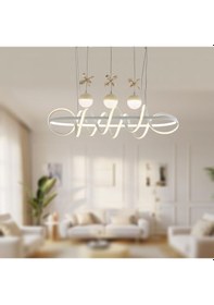 Resim Tt314-3tpl-ym-by Tt Ayd Büyük Sarmal Y. Masası Matbeyaz Led Aviez Beyaz 