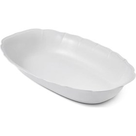 Resim Aryıldız Voyage Derin Kayık Tabak 28cm 153ar278109 Krem 