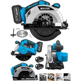 Resim M 21 V Platinum Akülü Çelik Şanzuman Şarjlı Ahşap Sunta Ağaç Kesme Makinası Daire Testere 