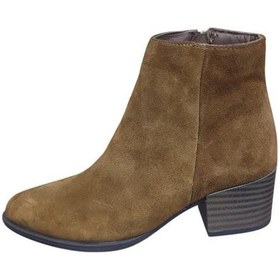 Resim Mammamia D24kb-4125 Topuklu Süet Deri Sivri Kadın Bot Taba-Süet Taba 