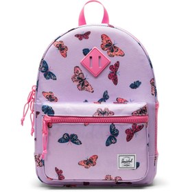 Resim Herschel Heritage™ Çocuk | Su İtici Kumaş Sırt Çantası, 15 L - Lavanta Kelebek / OS 