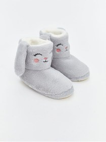 Resim LC Waikiki LCW STEPS Hayvan Figürlü Kız Çocuk Panduf 