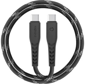 Resim Energea Nyloflex 1.5m 100W Type-C To Type-C Pd Hızlı Şarj Kablosu 