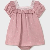Resim Mayoral Puantiyeli Bebek Elbisesi 1919 Pembe 