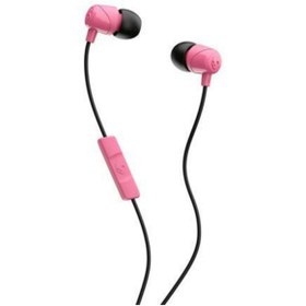 Resim SKULLCANDY JİB IN EAR MİKROFONLU KULAK İÇİ KABLOLU KULAKLIK S2DUYK-630 PEMBE-SİYAH 