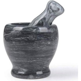 Resim Doğal Cilalı Mermer Havan 