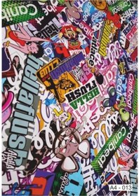 Resim Sevenkardeşler A4 Sticker 028 Tek Paket Çoklu Sticker 