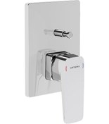 Resim Artema Root Square Ankastre Banyo Bataryası Krom A42752 