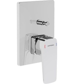 Resim Artema Root Square Ankastre Banyo Bataryası Krom A42752 