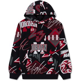 Resim Nike Erkek Çocuk Jordan Sweat 95F572 Siyah 