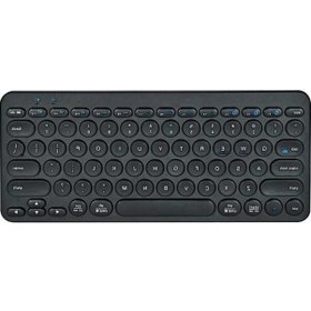 Resim Wholesale00 Bluetooth 5.0 K380 Kablosuz Klavye - 78 Tuşlu Düşük Gürültü Yuvarlak Klavye 