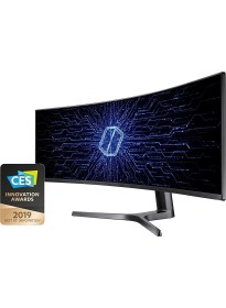 Resim Samsung LC49RG90SSRXUF 49 Inç Crg9 4 Ms 120 Hz Dual Qhd QLED Kavisli Gaming Monitör 