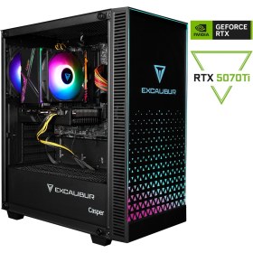 Resim Casper Excalibur E65H.147F-BFP0X-0HE Intel Core I7-14700F 16GB RAM 1TB SSD NVIDIA Geforce RTX 5070TI Freedos 