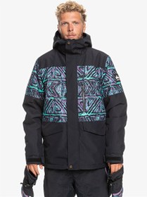 Resim Quiksilver Mission Printed Block JK Erkek Mont 