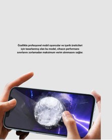 Resim Mobil Oyun Telefon Soğutucusu Yarı İletken Hızlı Soğutmalı Ve Sessiz Fanlı 