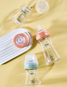 Resim Mooma Biberon 250 Ml +18 Hızlı Akış - Kırmızı - Mercan / Standart 